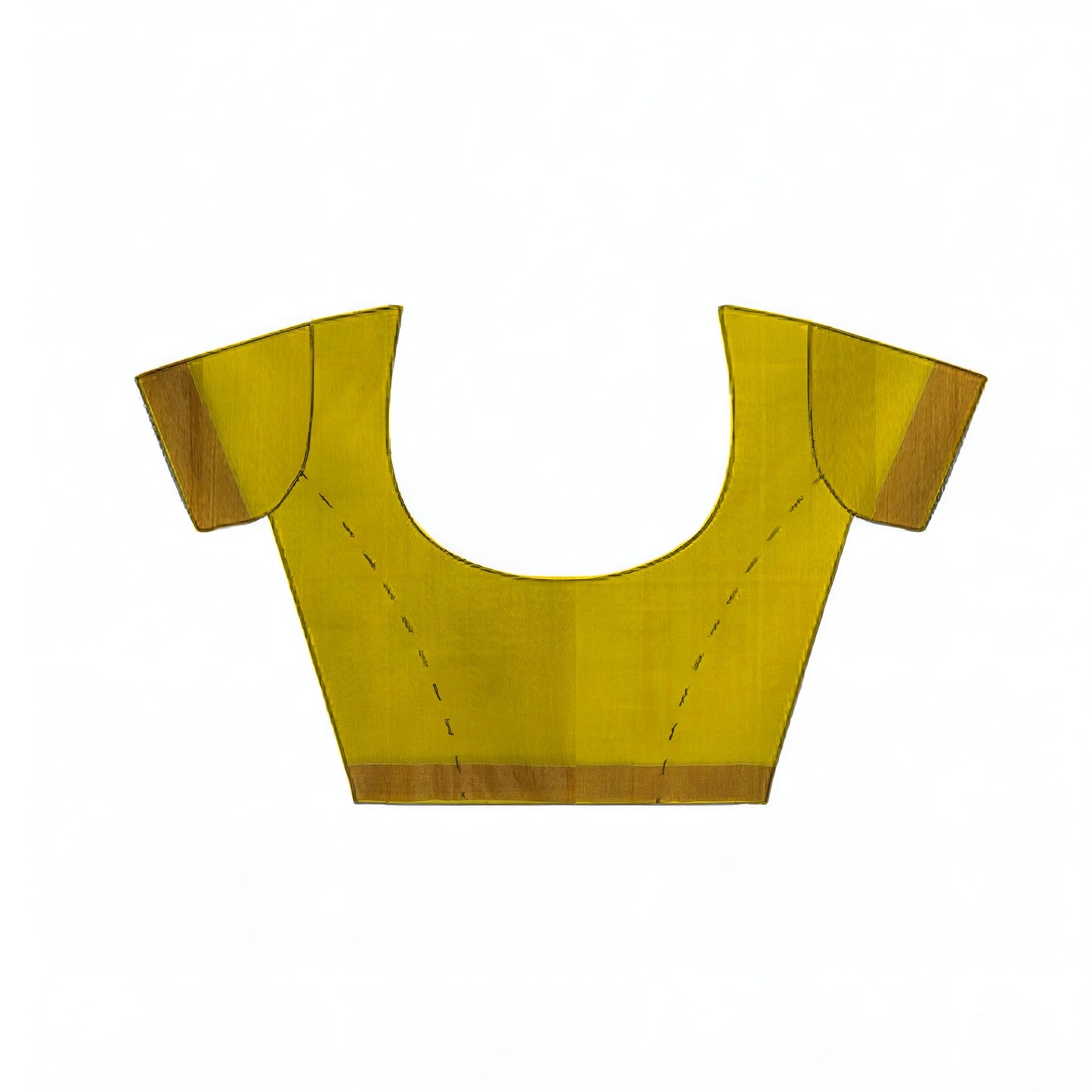 Yellow Bengal Handlooom Linen Saree